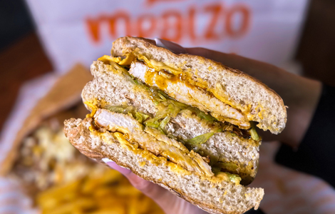 Grillzz German Doner & Peri Peri Glasgow Peri Fillet Burger